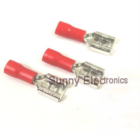 Click image for larger version. 

Name:	1000-pcs-6-3mm-Red-FEMALE-INSULATED-ELECTRICAL-SPADE-CONNECTOR-TERMINALS-WIRING-CRIMP-22-16-AWG.jpg 
Views:	74 
Size:	18.5 KB 
ID:	801
